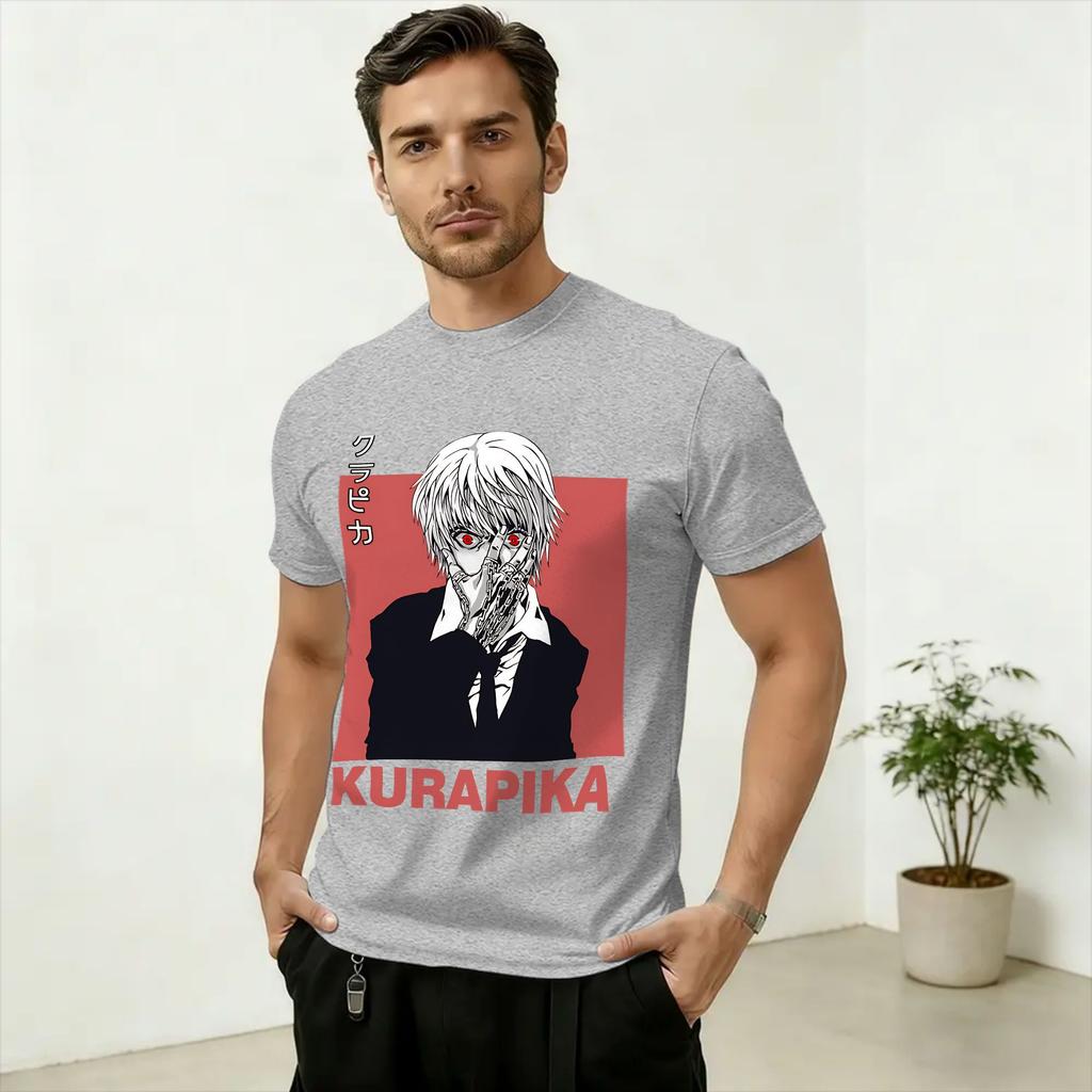 Unisexs Kurapika T Shirt Cotton Tops Vintage Short Sleeve O Neck Tees Gift Idea TShirts