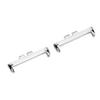 1 Pair 20mm Metal Watch Band Adapter Replacement for Rossini 2i Smartwatch Quick Release Watch Strap Connector Silver
