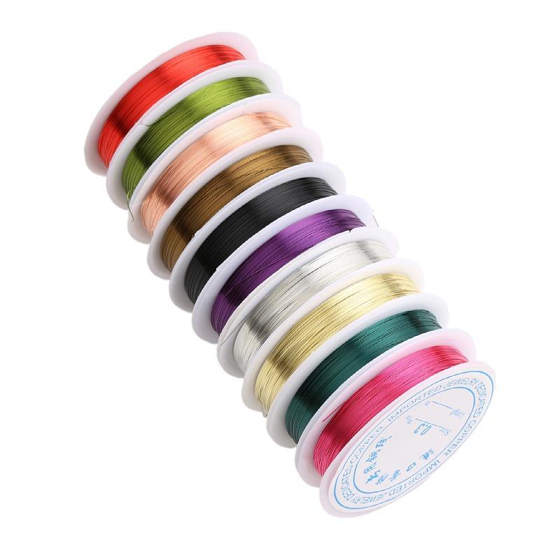 DIY Handmade Jewelry Accessories Copper Wire, Folding Copper Wire, Handmade Metal Wire Setting Material