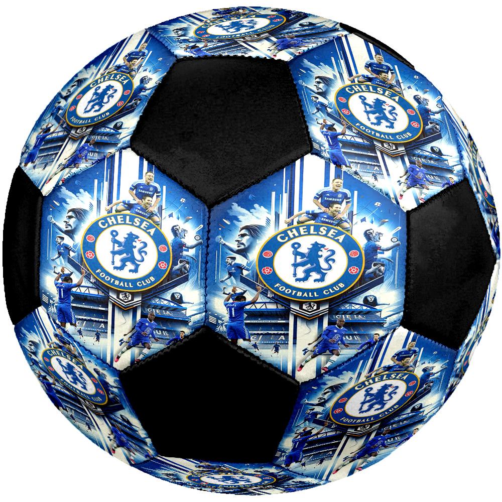 Chelsea Football Club Theme Size 5 Soccer Ball, Suitable for Both Indoor and Outdoor Matches, a Gift Suitable for Everyone.