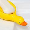 2Pcs Soap Dish Self-draining Design Easy To Clean Cartoon Duck