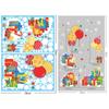 PVC Window Sticker Santa Claus Glass Sticker Fashion Xmas Decal  Shopping Mall