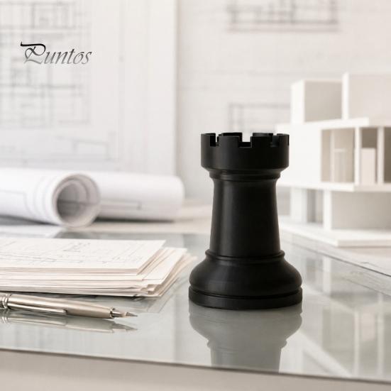 Chess Piece Design Pen Holder Holder, Makeup Brush Organizer, Minimalist Desk Decor, Multifunctional Organizer for Pens Brushes Dried Flowers,