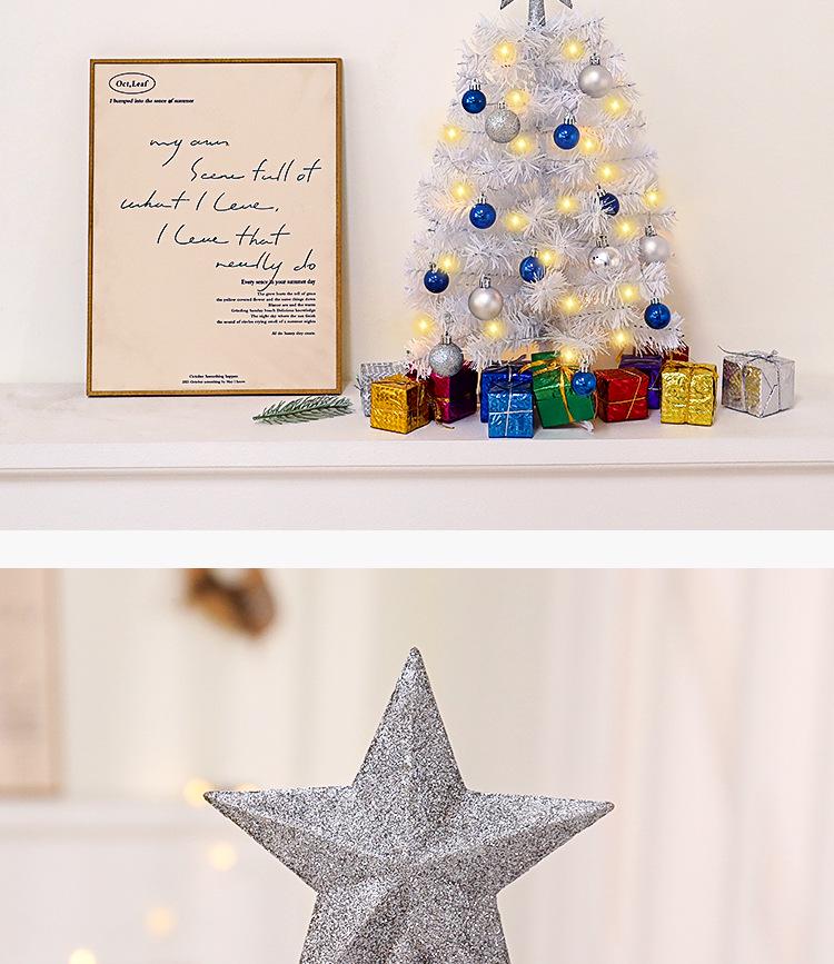 60cm Luminous White Mini Christmas Tree for Desktop Holiday Decor