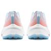 New LiNing Super Light 21 Cushioning Anti Slip Wear Resistant Breathability Low Top Running Shoes Women's White Orange ARBU002-1