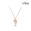 [LeShop] 14K Dini Necklace (Gold Plated)_LJ5166BRN