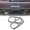 Exhaust Muffler Tail Pipe Trim Cover For Dodge Challenger 2015- Accessories