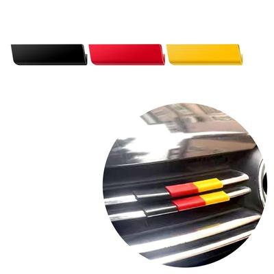 ABS Plastic France/Germany/Italian Flag Emblem Front Grille Grill Cover Trim Fit For Peugeot 301 408 2008 3008 5008 New 308