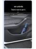 Tesla Model Y 6-Seater Door Slot Leather Storage Box & Interior Protection Accessories