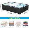 Non-woven Underbed Quilt Storage Bag Organizer Wardrobe Clothes Dust Moisture-proof Finishing Bag Foldable Storage Box 100x50x18