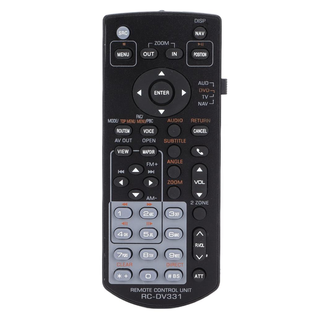 RCDV331 Remote Control Monitor Remote Control for Kenwood DNX6460BT DNX6020EX DDX616