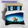 Dog Man 3pcs Bedding Set Duvet Cover Closure Includes 1 Duvet Cover & 2 Pillowcases for All Seasons Bedroom Home Dorm Decor