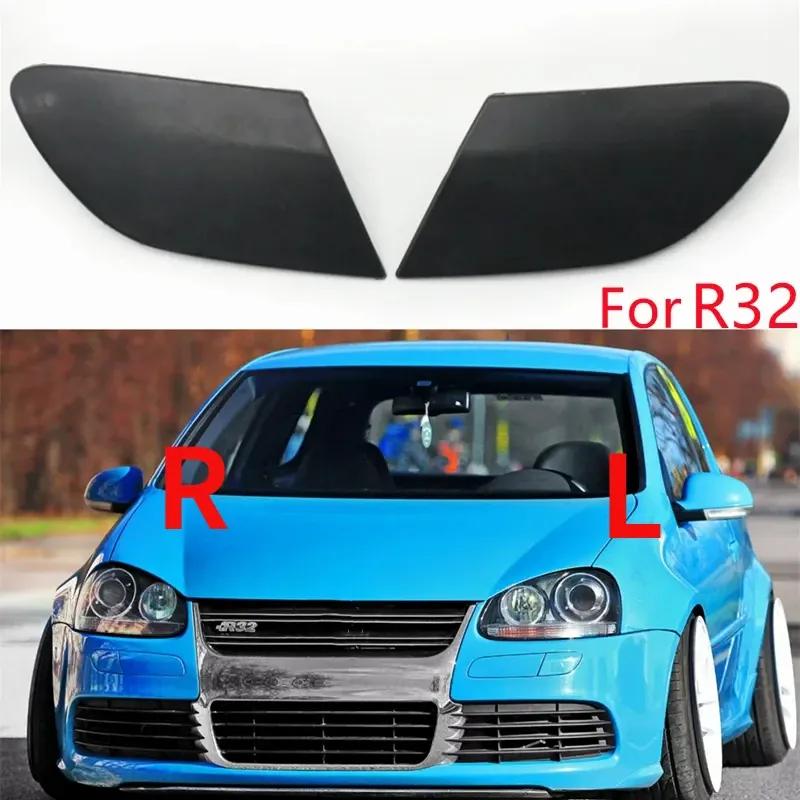 Front Bumper Headlamp Cover Head Light Washer Nozzle Cap For VW Golf V MK5 GTI R32 2003-2009