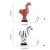 Creative Unique Giraffe/Zebras Shaped Succulent Holder Animal Plant Pot Tabletop Planter for Home or Office Decoration