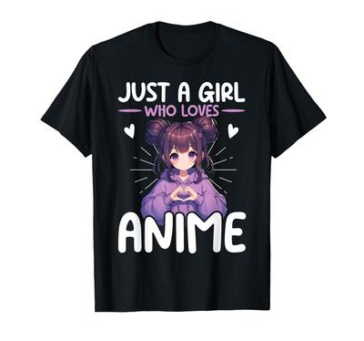 Cute Anime Merchandise for Girls Who Love Japanese Anime T-shirts