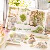 Her Courtyard Series: Ketchup Girl Scenery Stickers - 6 Styles, 2 Sheets/Pack, Aesthetic DIY Decor