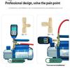 Valvole di Connessione Tripla in Ottone Ingegnerizzate con Precisione Adattatore per Manometro del Vuoto Robusto e Durevole per Strumenti a Vuoto