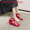 Lolita Style Mary Janes With Pu Upper And Medium Heel For Womens Daily Comfort