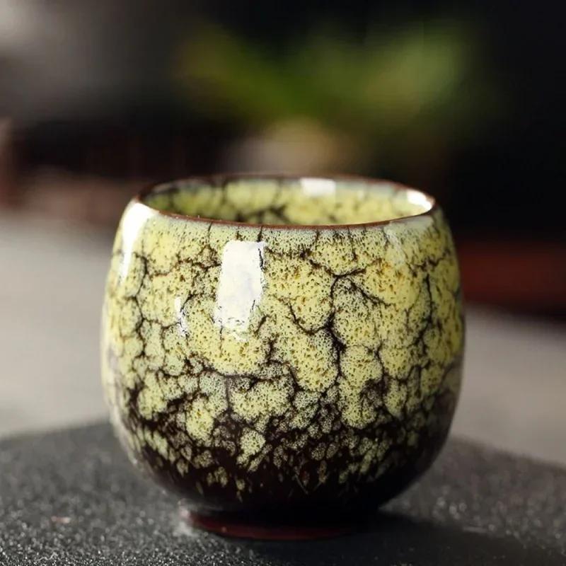 Keramische Teetasse im japanischen Stil, Ofentransformation, Espressotasse, Porzellan, Kung-Fu-Teetasse, Töpferware, Kaffeetasse, Weintrinkgeschirr