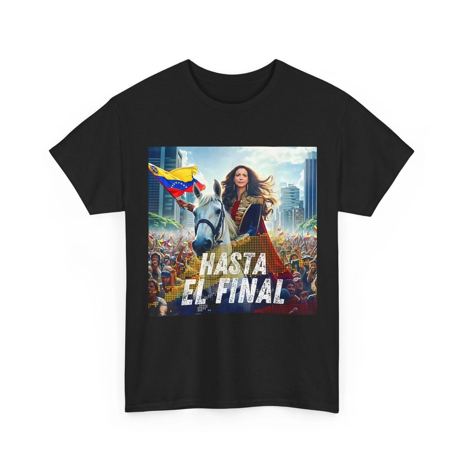 

Hasta el final Maria Corina Machado T-Shirt 3XL