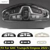 Roof Reading Lights Lamps Frame Decoration Cover Trim For GAC Trumpchi Empow - 2025 Stainless Steel Accessories Interior