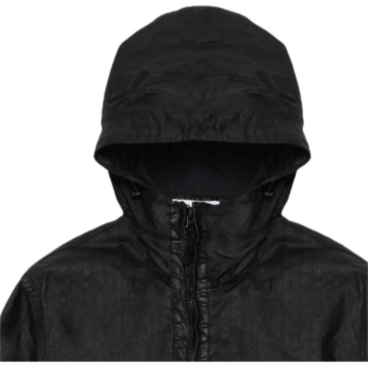 STONE ISLAND Long Sleeve Zip Solid Color Hooded Jacket Men Jackets L1S154100053S0069-V0029