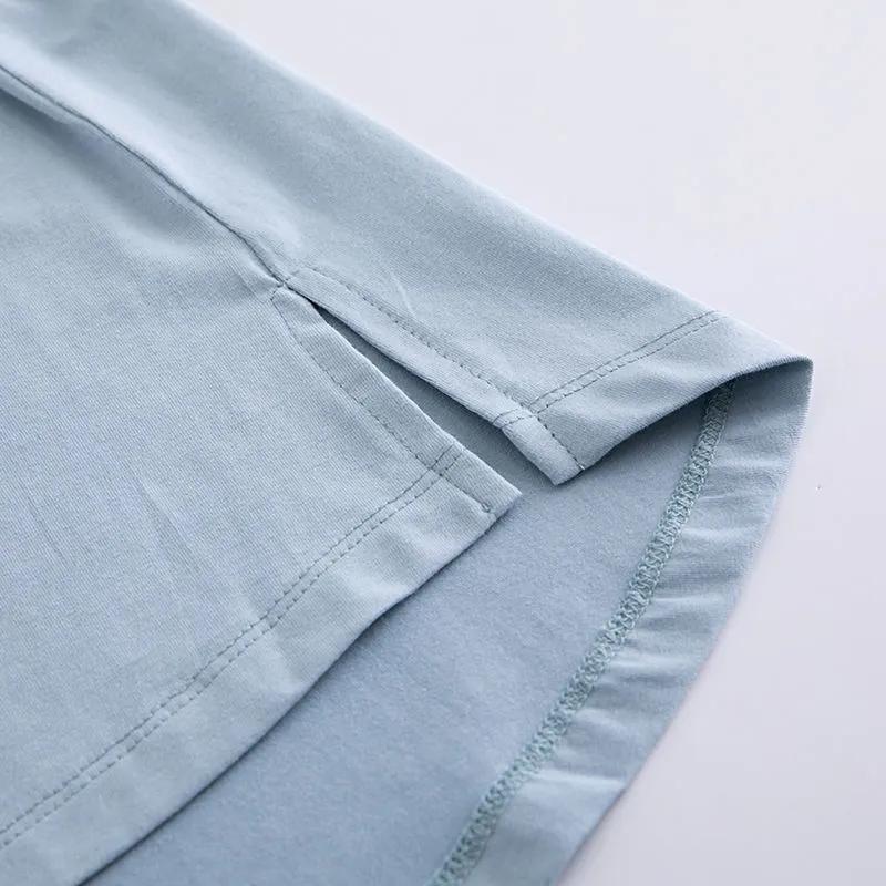 Dámské letní jednoduché tričko s krátkým rukávem a volným střihem ve velkých velikostech s literárním potiskem