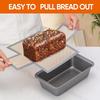 Silicone Bread Loaf Pan Liners, Reusable Non Stick Long Tab Handles Bread Pan Baking Mats, For Bread Pans, Heat Resistant