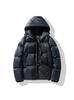 Men's Goose Style Hooded Down Jacket - Warm, Thick, 600 Fill Power, Winter Protection