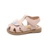 Summer kid shoes new fashion simple sandals exquisite versatile anti slip girl shoe casual exquisite soft soled princess shoe