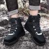 Newest Men'S Shoes Warm Winter Boots Men Casual Leather Outdoor Hiking Boots Man Non-Slip Ankle Snow Footwear Male Plus Size 38-47