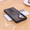For Magsafe Fold Stand Holder Matte Case For Samsung S26 S25 S23 S24 Ultra Plus FE A57 A37 A17 A56 A55 A36 A26 A16 Cover
