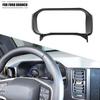 Carbon Fiber Dashboard trument Panel Decor Cover Trim for Ford Bronco +