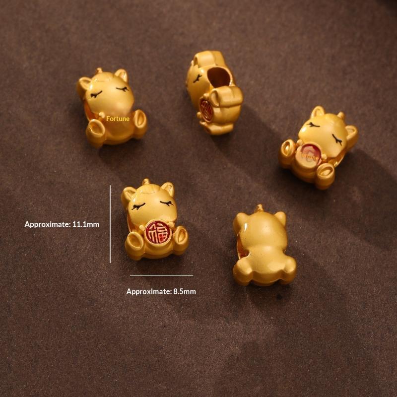 5Pcs Zinc Alloy Painted Pony Pendant Charms Diy Necklace Bracelet Earrings Accessorie