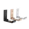 Wall-Mounted No-Drill Folding Coat and Hat Hooks