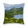 Blue Sky Grassland Square Cushion Cover Soft Pillow Case Bedroom Sofa Car Chair Home Decorative Pillowcases 45X45Cm