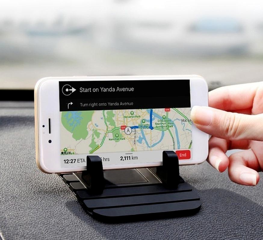 Car Dashboard Non-slip Mat Silicone Mount Phone Holder Pad For Samsung Xiaomi Pro Antiskid Soft Silicone Holder For Phone In Car