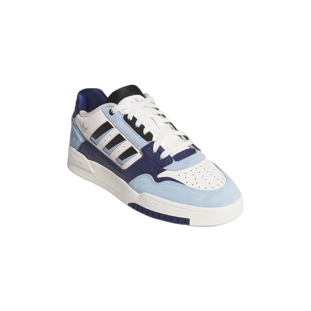 adidas Originals Drop Step 2.0 Low-Top Skateboard-Schuhe Unisex Weiß Blau KJ1109