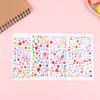 3D Gem Acrylic Crystal Stickers Diy Phone Album Decoration Self Adhesive Jewel Crafts Sparkly Rhinestone Stickers Girls Gifts