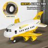 Children's Airplane Car Model Toys Inertial Model Simulation Planes Multifunctional Passenger Plane Toys Gifts for Kids Boys