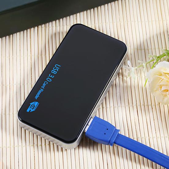 Memory Card Reader High-speed Transmission Multifunctional Hot Swap All In 1 Mini MS CF M2 External Card Reader for Computer