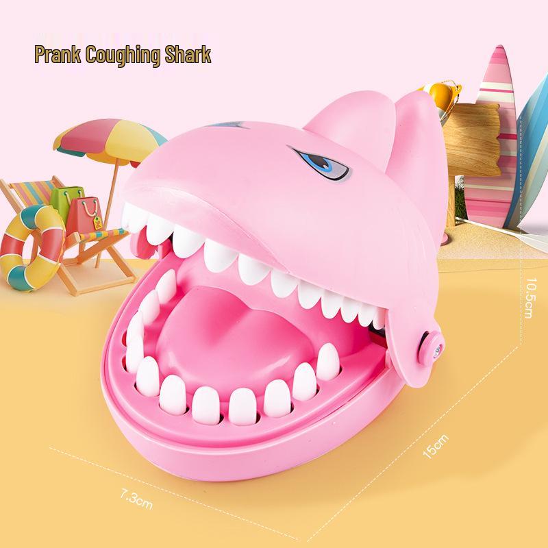 Interactive Parent-Child Shark Prank Game Toy