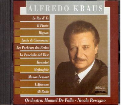 CD ALFREDO KRAUS - Alfredo Kraus New Operatic Recital  GB5362 Non Japan Classical Used