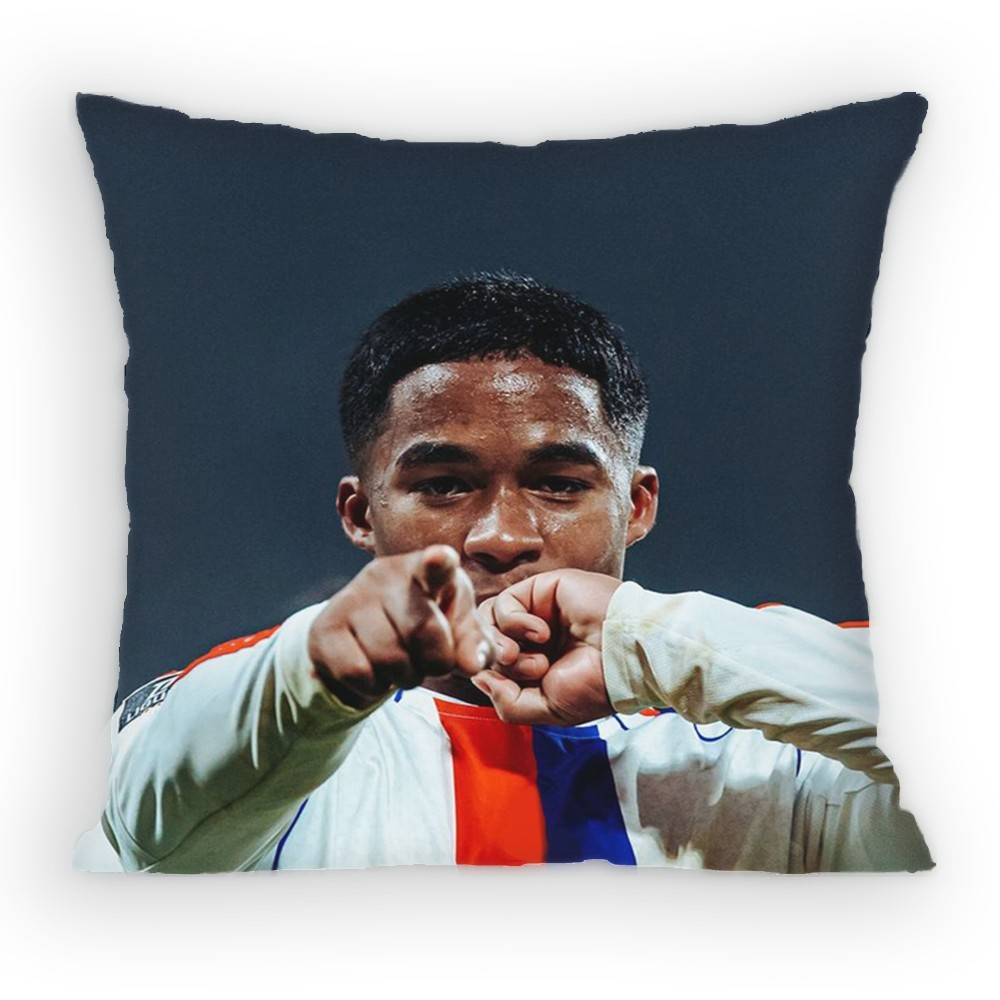 Endrick Footballers Pillow Case Sofa Living Room Bedroom Headboard Backrest Cushion Square Cushion Nap Time