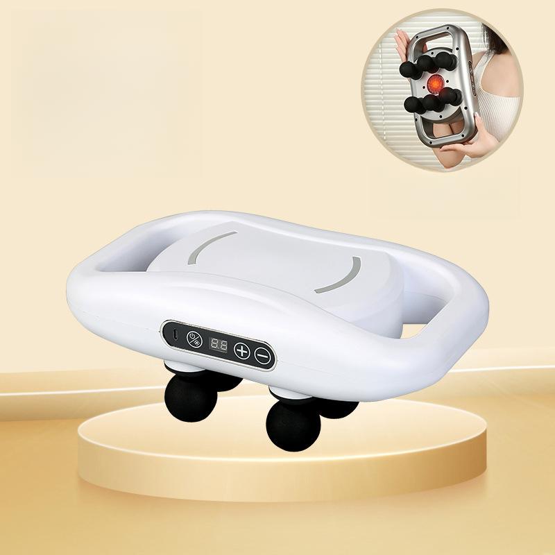 Neue Faszienpistole Vier Köpfe Sechs Köpfe Muskelentspannungsmassagegerät Sonderklasse Muskelpistole Bodybuilding Multifunktionale Nackenpistole