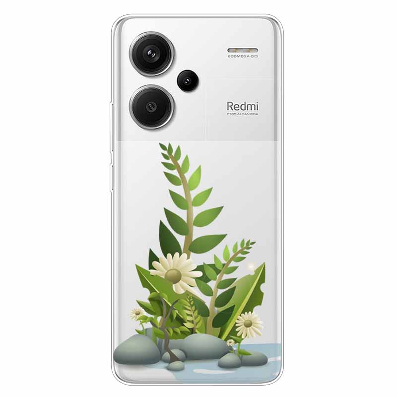 For Redmi Note 13 Pro Plus 5G Case Clear TPU Soft Back Cover for Xiaomi Redmi Note 13 Pro+ 5G Transparent Silicone Cases Funda
