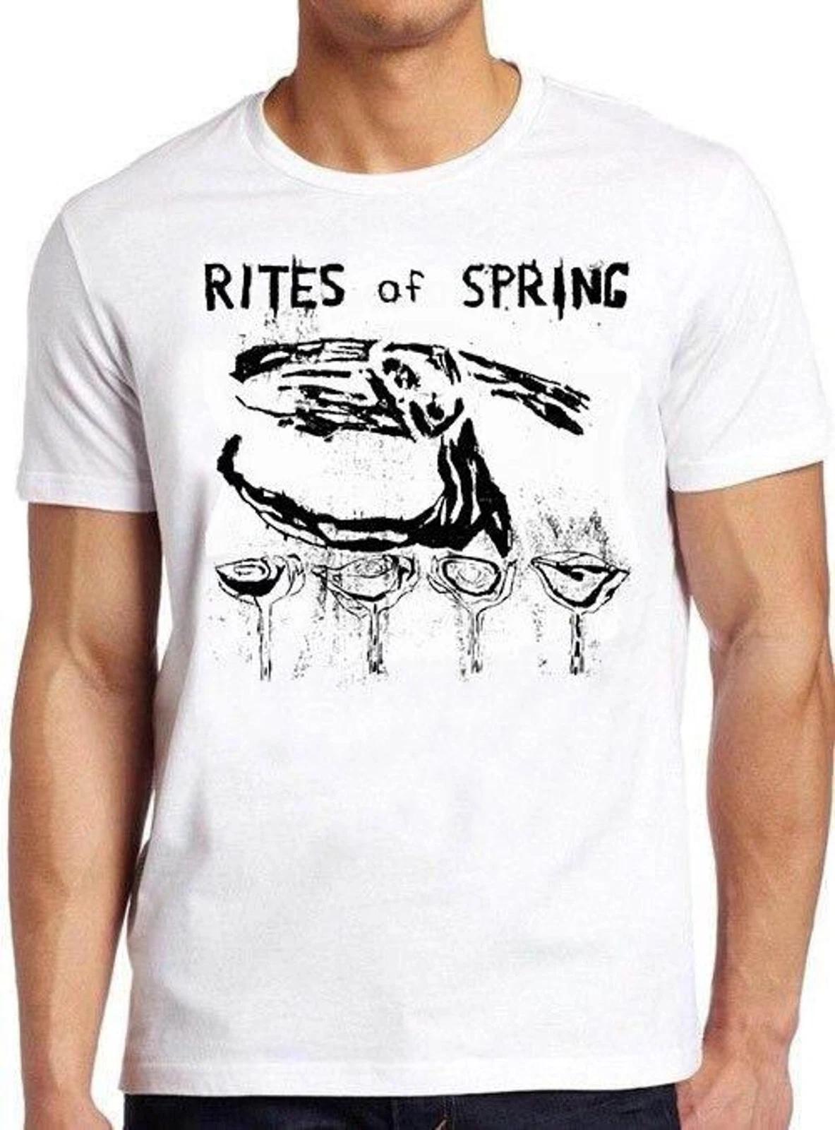 Rites of Spring T Shirt Emo Hardcore Punk Retro Graphic Tee Gift Top Unisex S