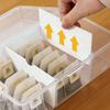 Plastic Tea Bag Storage Box Large Capacity Sealed Sugar Packet Storage Box with Removable Dividers Dust-proof Tea Bag Holder