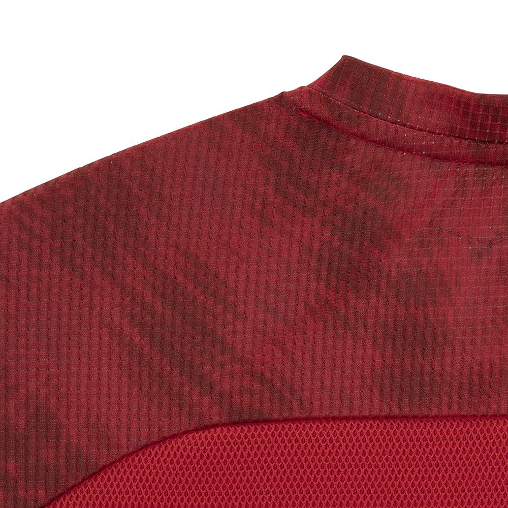 Mizuno Dry Aeroflow Cooler Training Tank Highly Breathable Salsa Size 32MAB003 Top, Shirt, Material, Sweat-Wicking, Quick-Drying, Unisex, Red, 2XL,