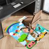 Jay Franco Cocomelon Printed Absorbent Washable Carpet, Non-Slip Bathroom Mats, Kitchen Rugs, Yoga Mat,Living Room Entrance, Camping Picnic Rugs